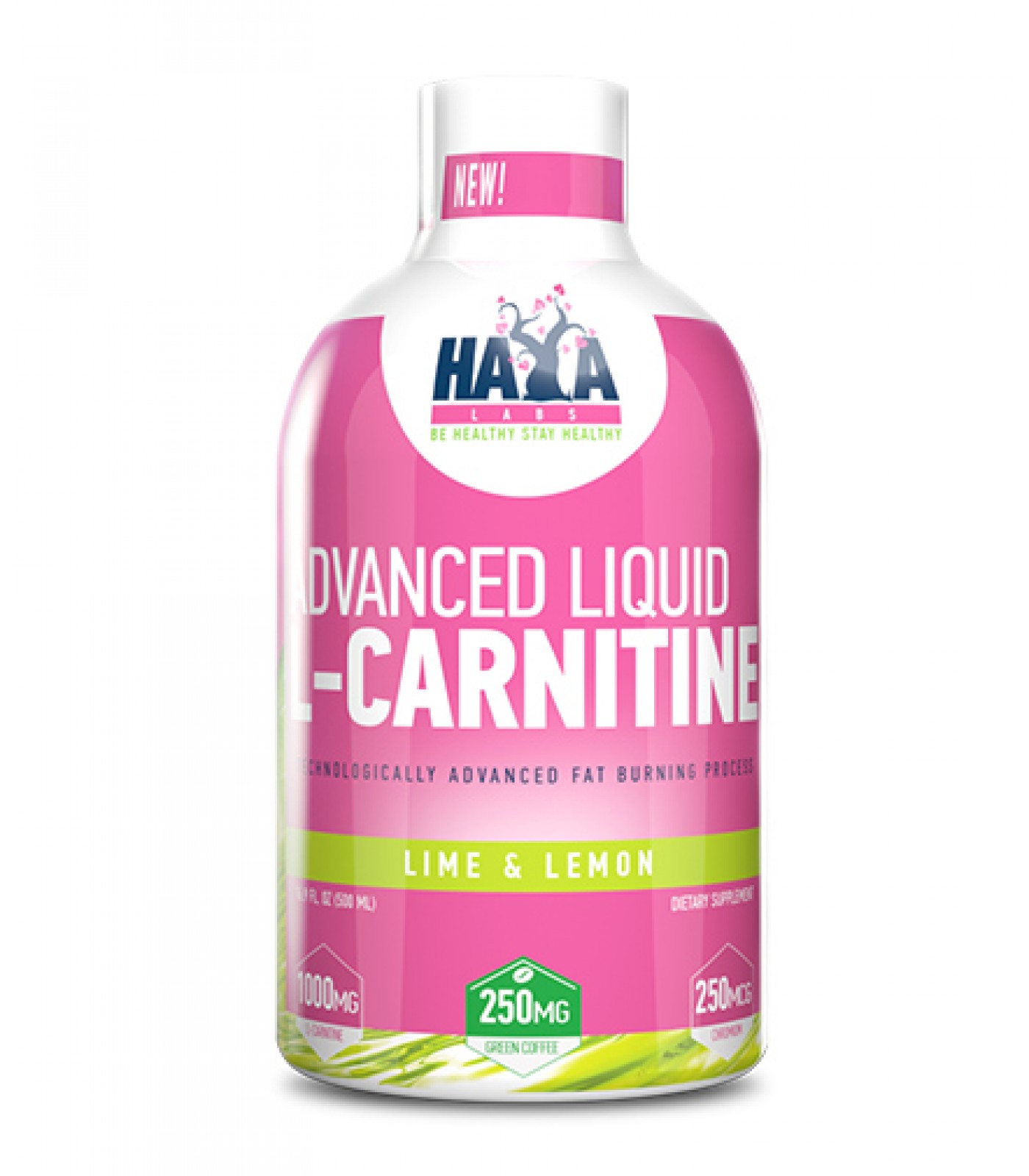 HAYA LABS Advanced Liquid L-Carnitine / 500ml.